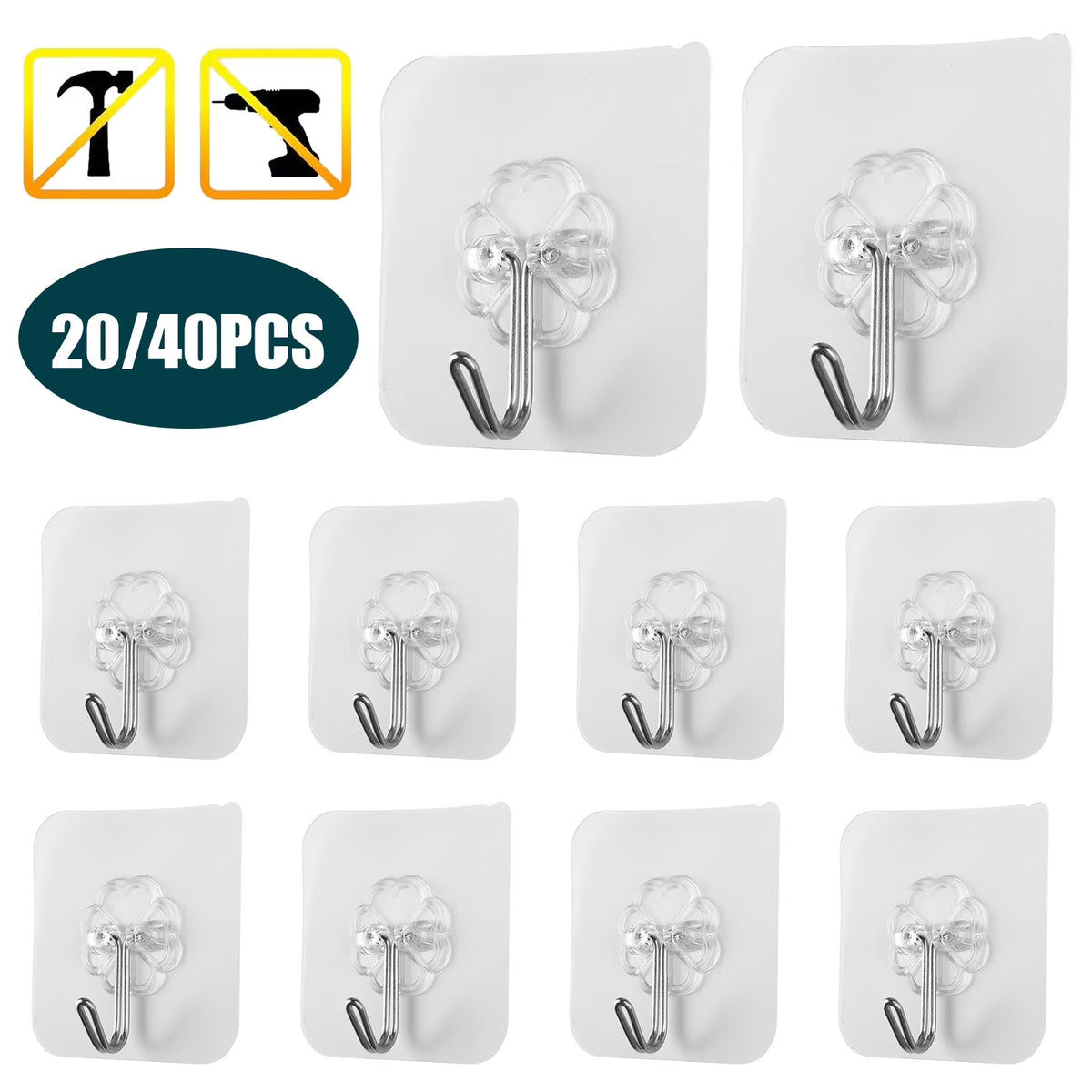 Self Adhesive Wall Hook | Heavy Duty Wall Hanger