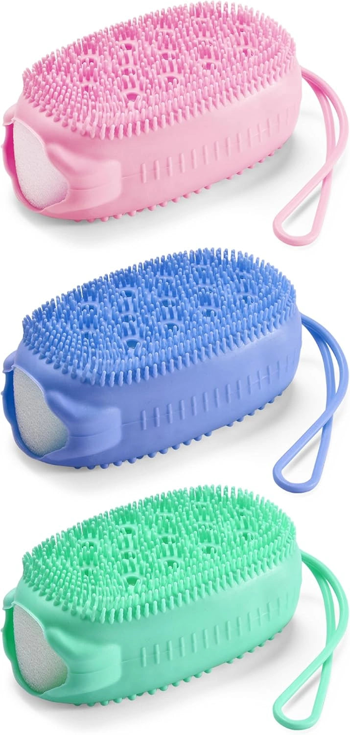 Silicone Body Scrubber, For Gentle Cleansing ...
