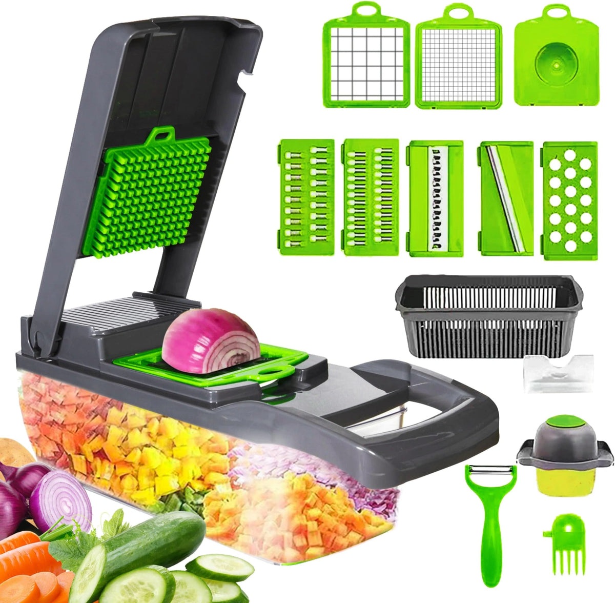 Tenta Kitchen Good Grips Complete Grater & Slicer Set 4 in 1 ...