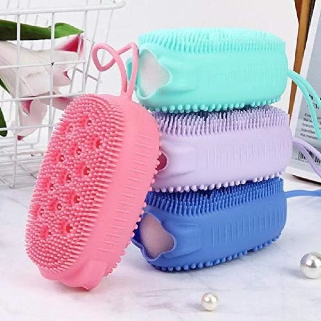 Silicone Body Scrubber, For Gentle Cleansing ...