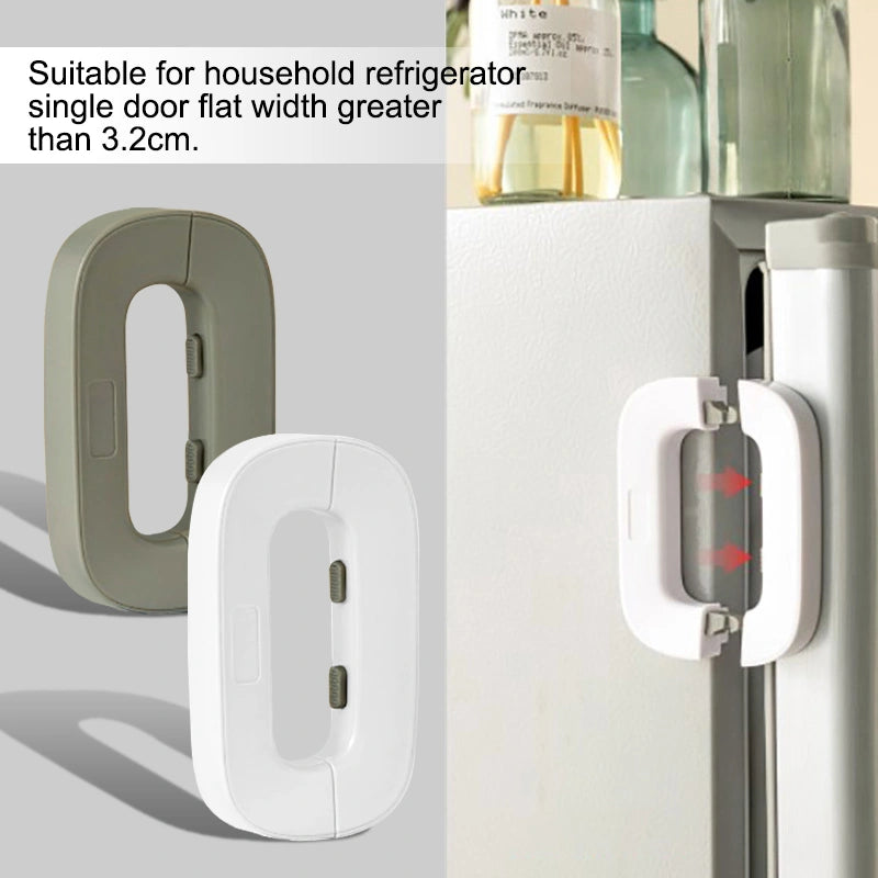 Refrigerator Adhesive Locks Double Button Fridge ... - AmazoN